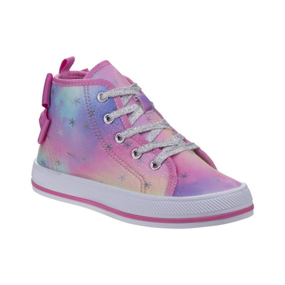 Laura Ashley Little Kids Girls Canvas Sneakers, Pink Multi, Size: 11