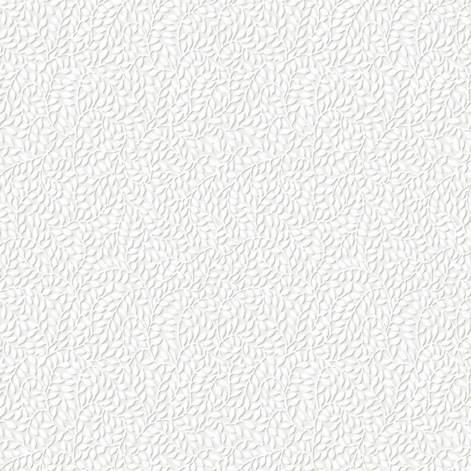 Laura Ashley Little Vines Paintable White Wallpaper