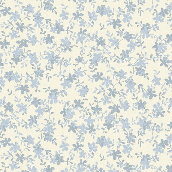 Laura Ashley Misterton Trail Pale Seaspray Blue Wallpaper