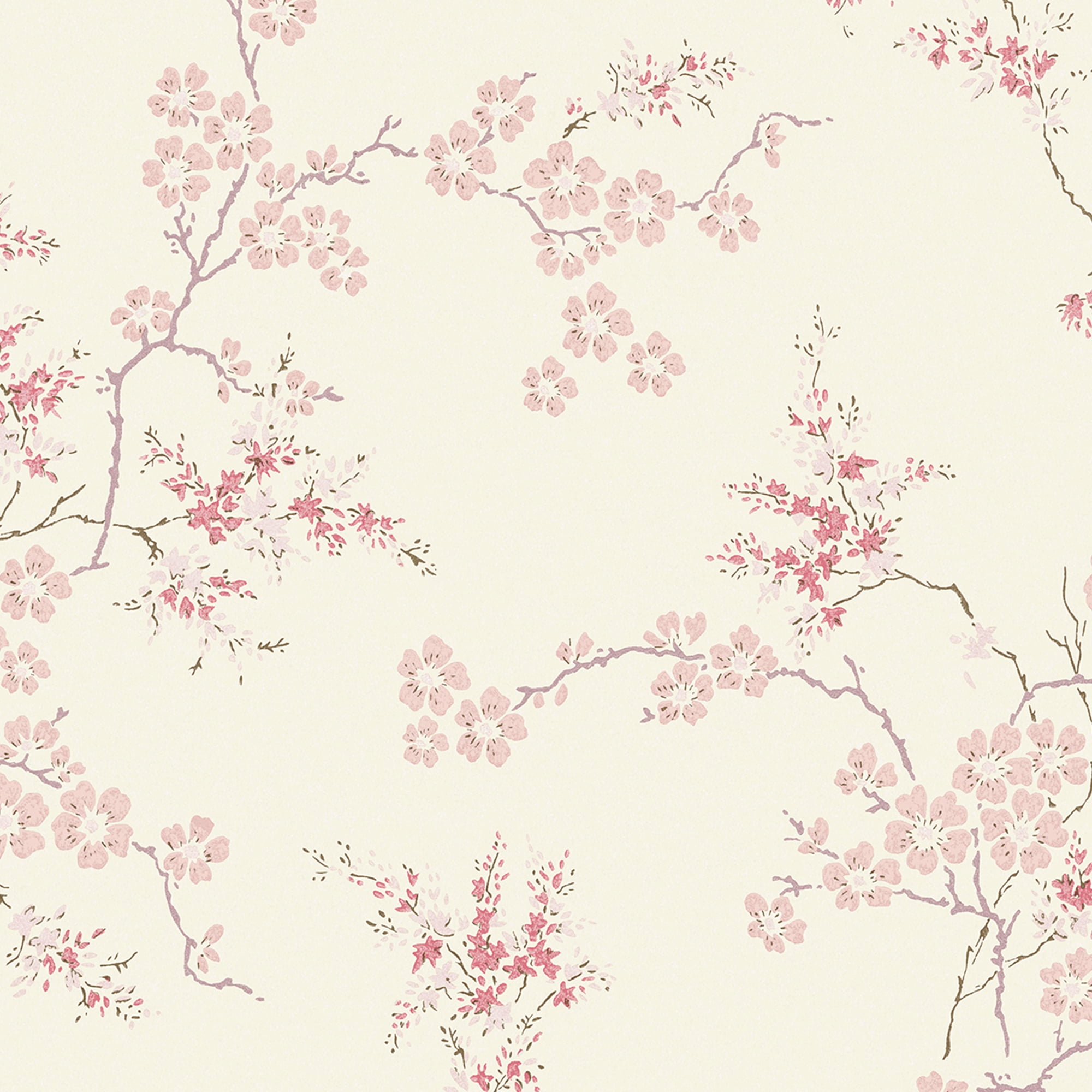 Laura Ashley Oriental Blossom Blush Wallpaper