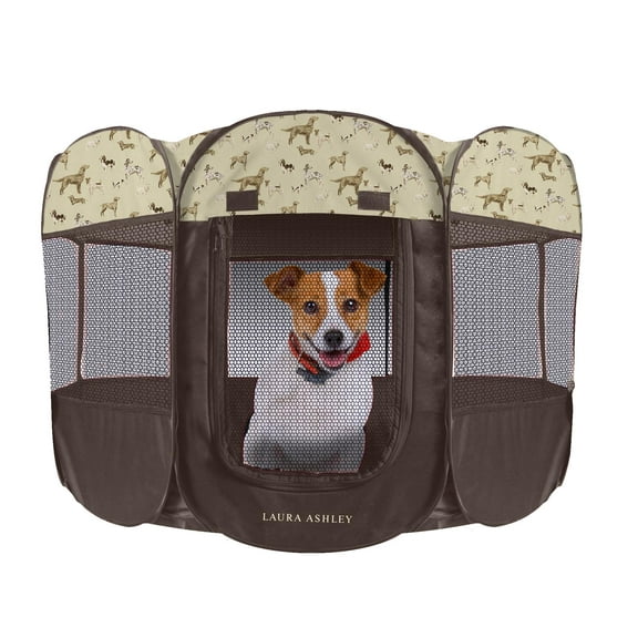 Laura Ashley Printed Pet Playpens - L