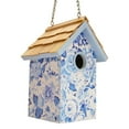 thumbnail image 1 of Laura Ashley Quartet Garden Birdhouse - Blue, 1 of 9