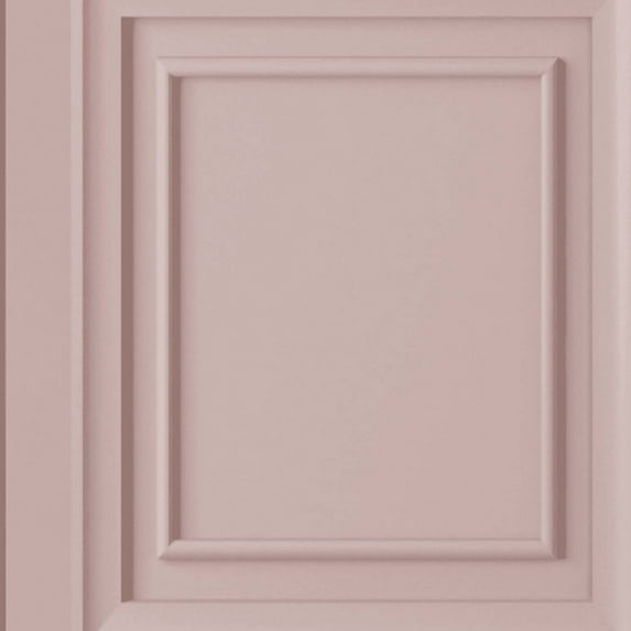Laura Ashley Redbrook Wood Panel Blush Wallpaper
