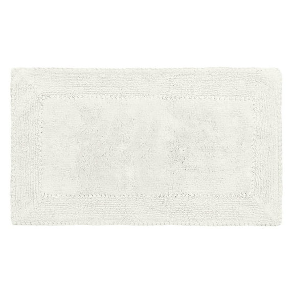 Laura Ashley Ruffle Cotton Bath Rug