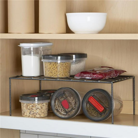 Laura Ashley Speckled Large Helper Shelf in Grey