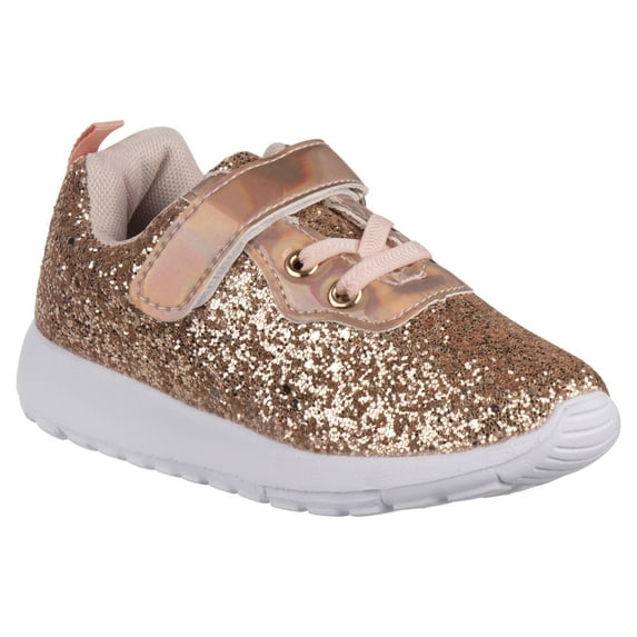 Laura Ashley Toddler Girls Glitter Sneakers, Sizes 7-12