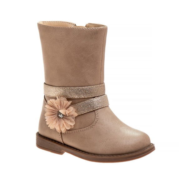 Laura Ashley Toddler Toddler Boots, Taupe, 11