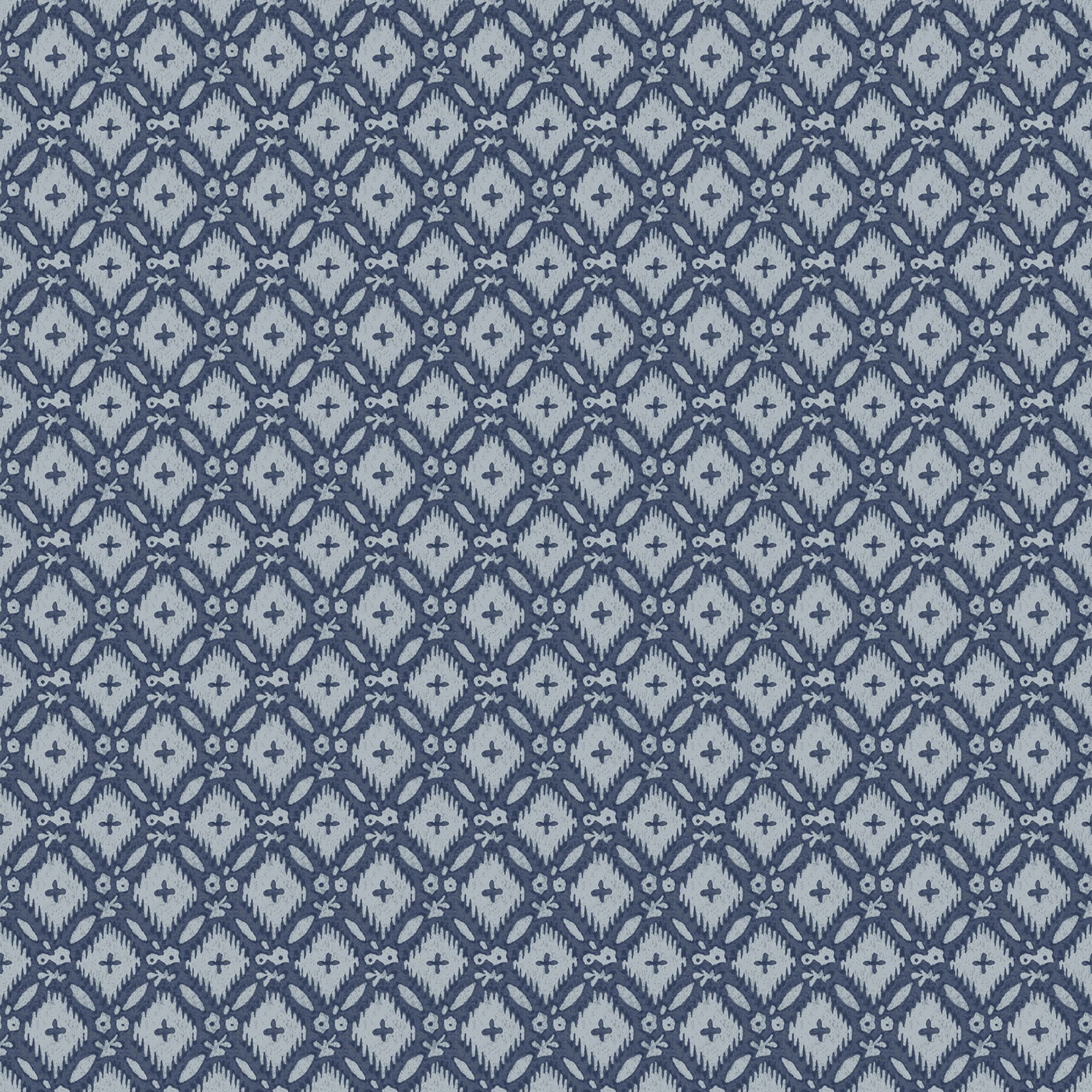 Laura Ashley Whitebrook Dusky Seaspray Blue Wallpaper