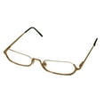 thumbnail image 1 of Laura Ashley Womens Ophthalmic Rimless Rectangle Eyeglass Frames Gold 52mm, 1 of 8
