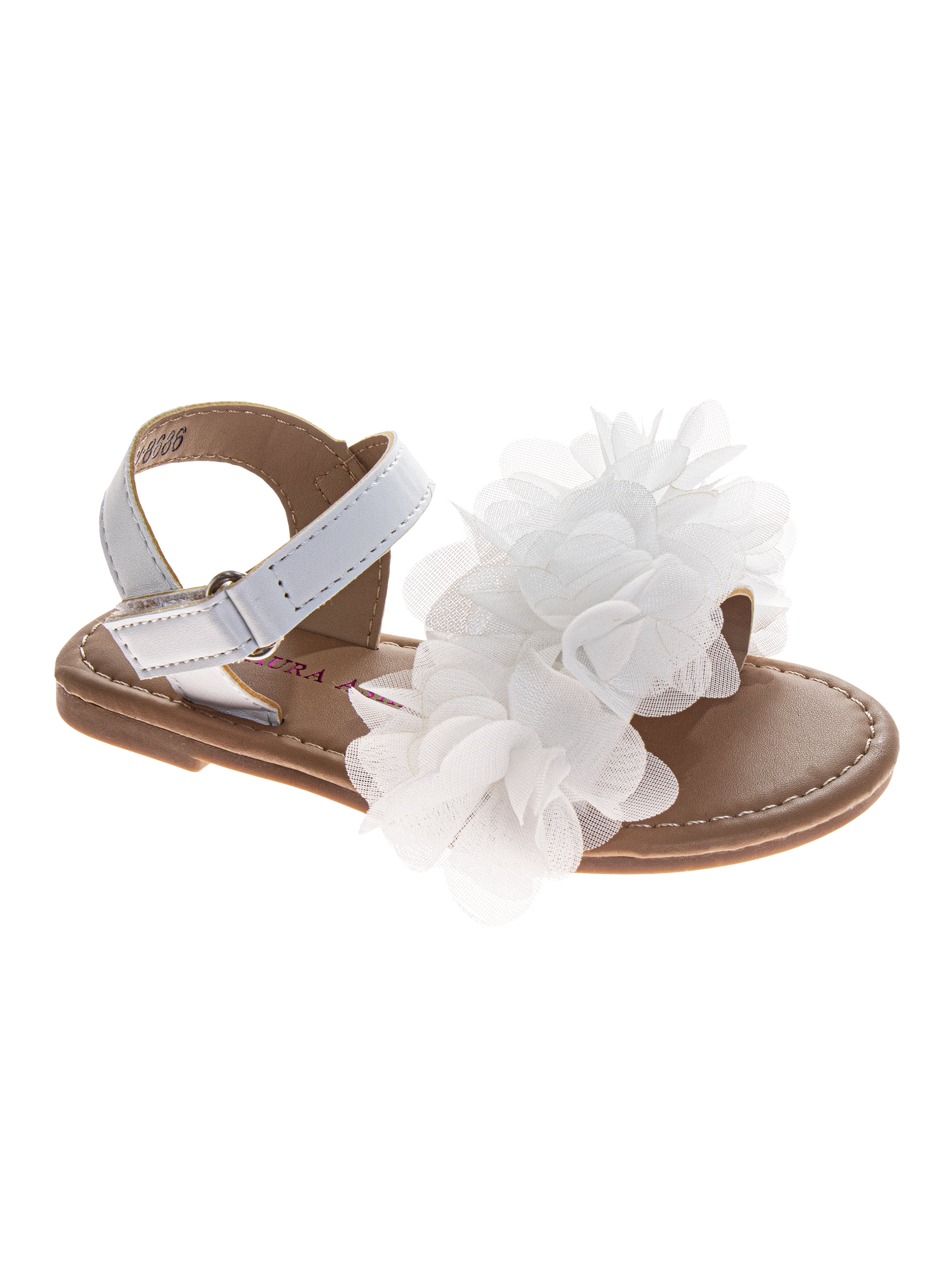 Laura Ashley Toddler Girls Tulle Sandals