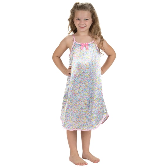 Laura Dare Cotton Candy Spaghetti Strap Nightgown (2t-14)