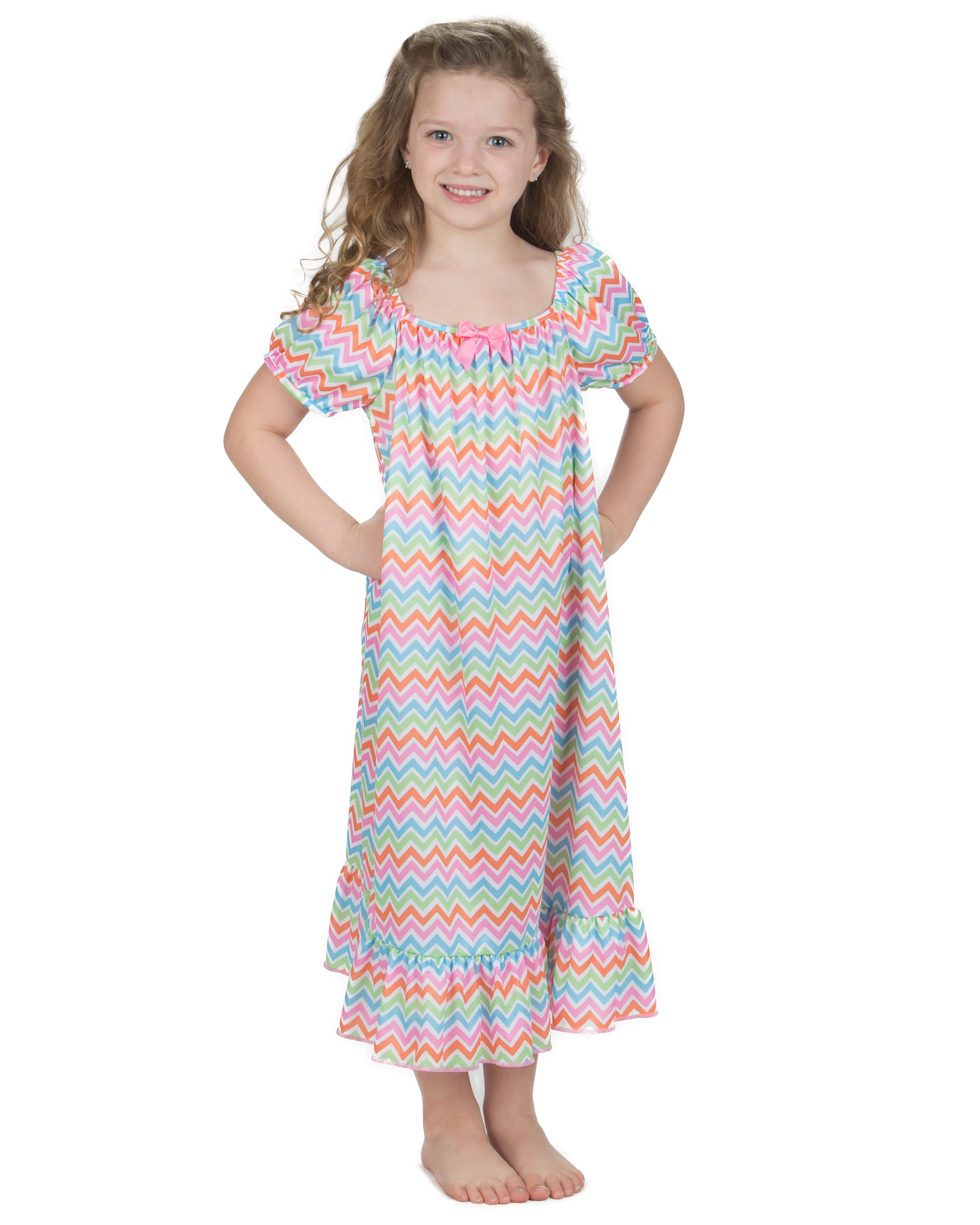 Laura Dare Flutterby Puff Sleeve Nightgown (6m-14) - Walmart.com