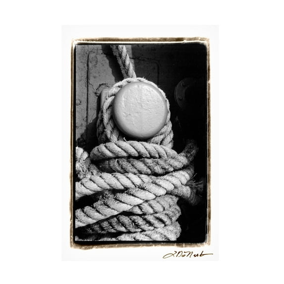 Laura DeNardo 'Tied Up II' Canvas Art