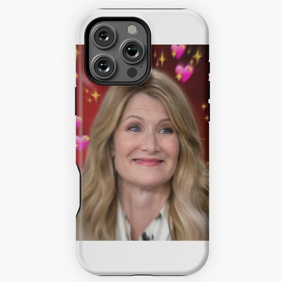 Laura Dern Meme Soft Funny Actress Phone Case for iPhone 16 15 14 13 12 11 Pro Max