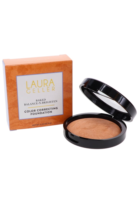 Laura Geller Baked Balance-N-Brighten Color Correcting Foundation Golden Medium 0.32 oz