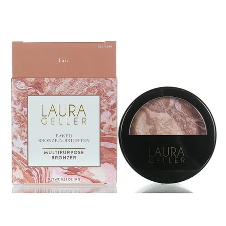 Laura Geller Baked Bronze N Brighten Multipurpose Bronzer FAIR 0.32oz/9g