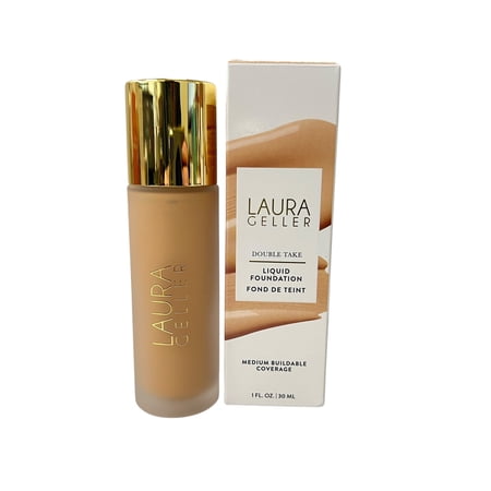Laura Geller Double Take Liquid Foundation 1 fl oz Shade Medium