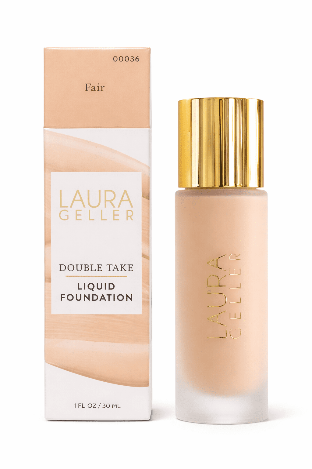 Laura Geller Double Take Liquid Foundation, Fair, 1 fl oz / 30 mL