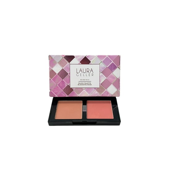 Laura Geller Hi-Def Duo Blush Palette Blooming Rose