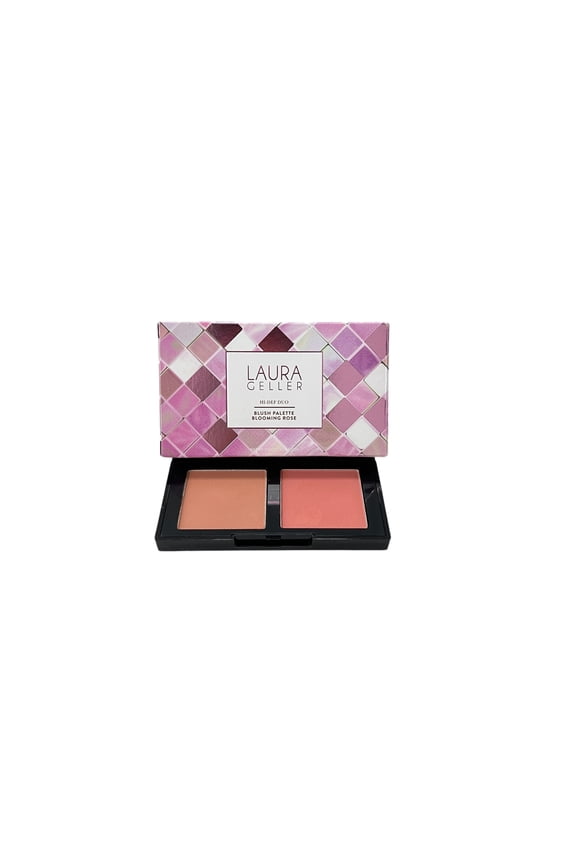 Laura Geller Hi-Def Duo Blush Palette Blooming Rose