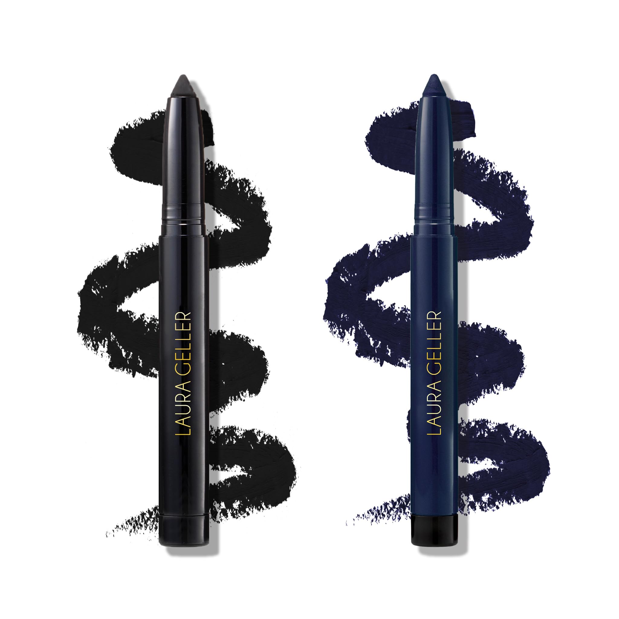 Laura Geller New York Kajal Longwear Kohl Eyeliner Pencil Duo, Midnight