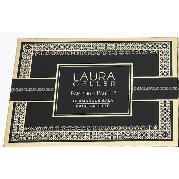 Laura Geller Party in a Palette Full Face Makeup Palette | Glamorous Gala | Blush, Bronzer & Highlighter Compact