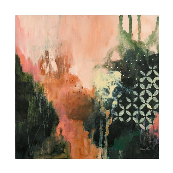 Laura Horn 'Abstract Layers I' Canvas Art