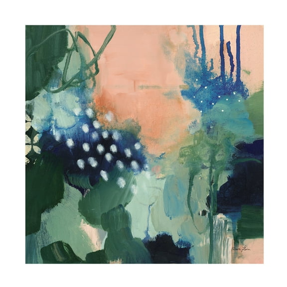 Laura Horn 'Abstract Layers III' Canvas Art
