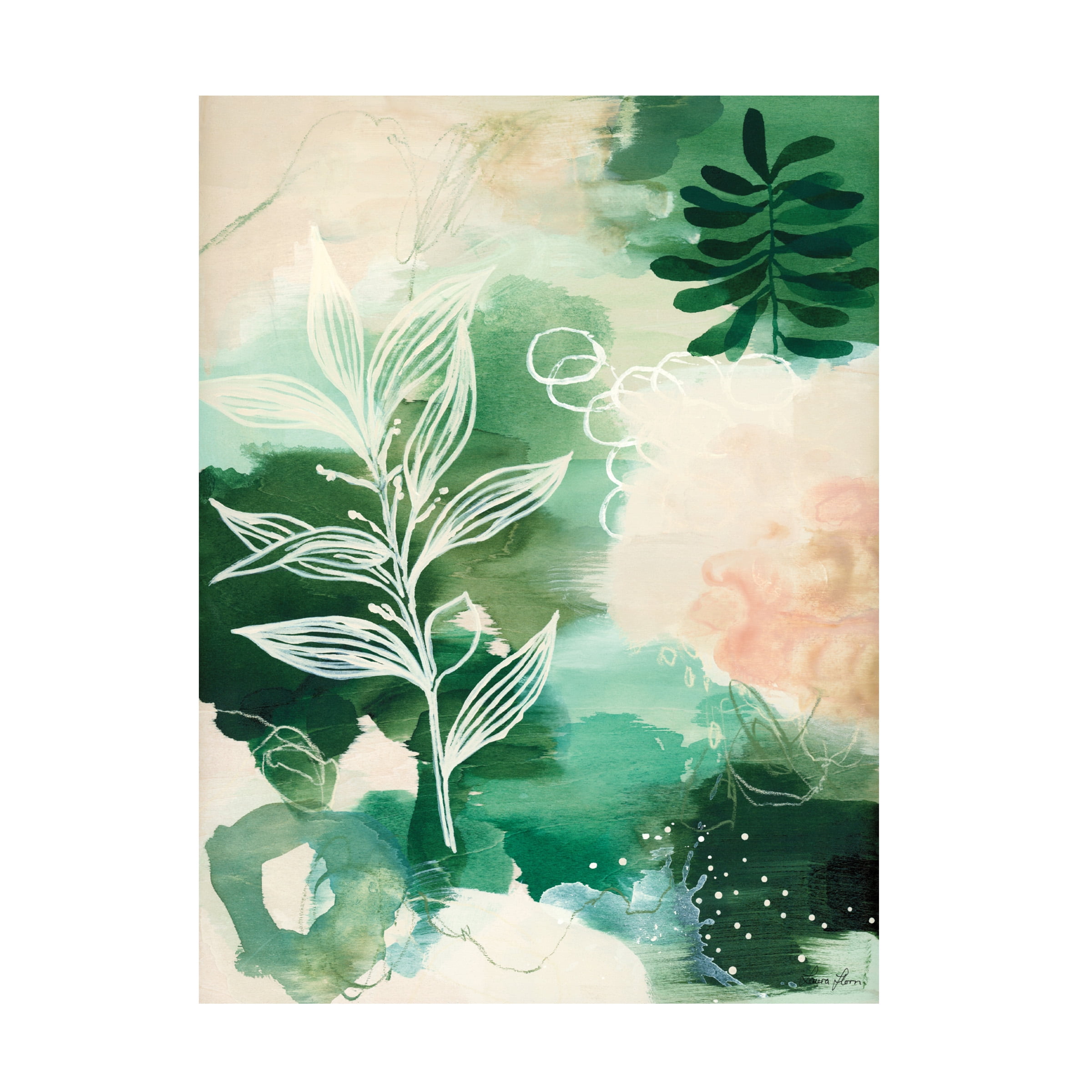 Laura Horn 'Nature Story I' Canvas Art