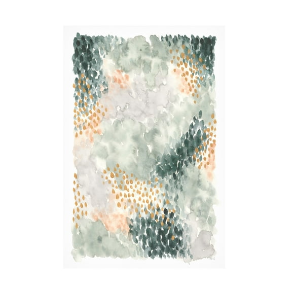 Laura Marshall 'Spring Blooms I' Canvas Art