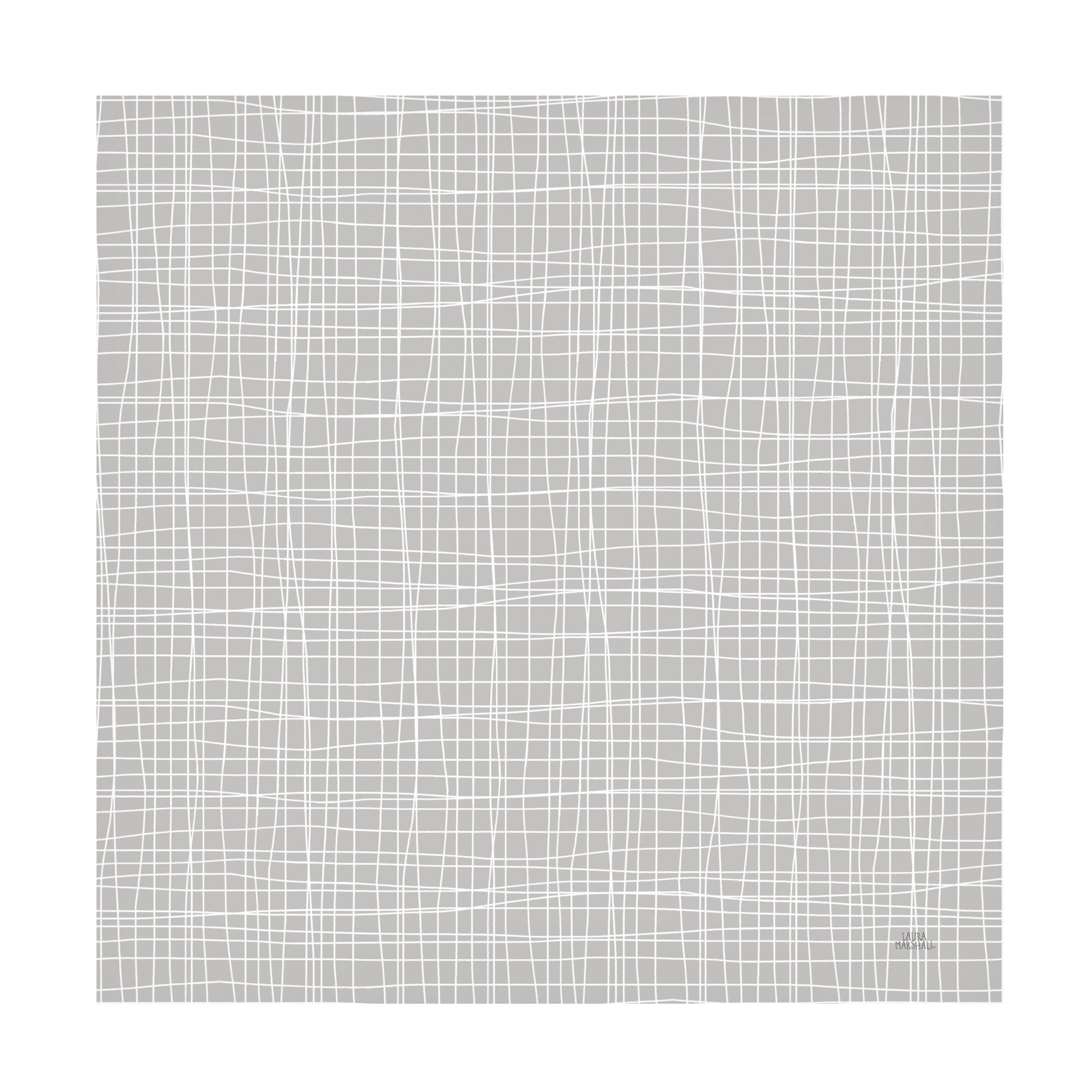 Laura Marshall 'Spring Blooms Pattern XID' Canvas Art