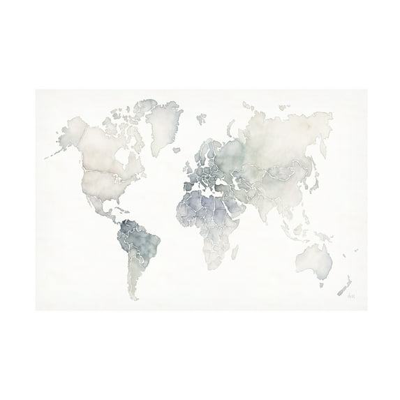 Laura Marshall 'Watercolor Wanderlust' Canvas Art