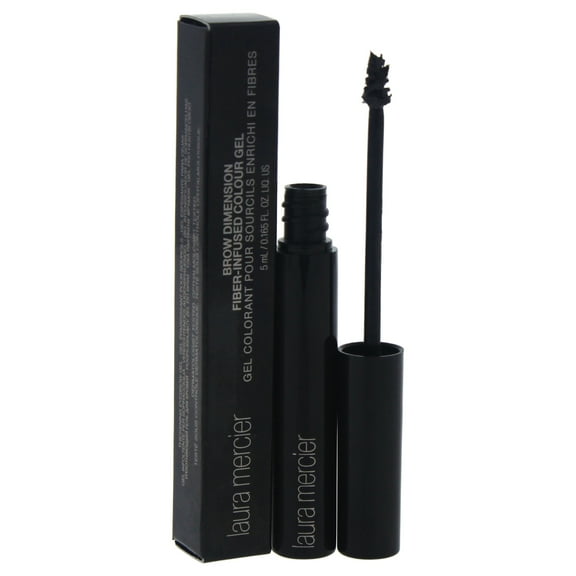 Brow Dimension Fiber Infused Color Gel - Black by Laura Mercier for Women - 0.165 oz Eyebrows