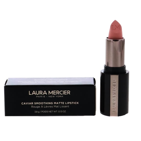 Laura Mercier Caviar Smoothing Matte Refillable Lipstick, 136 Chantilly Lace, 0.13 oz