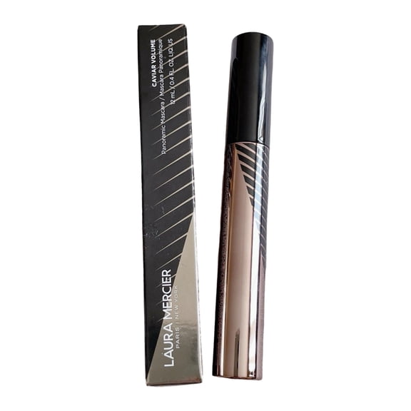 Laura Mercier Caviar Volume Panoramic Mascara  Volumizing & Lengthening Black Mascara, 12 mL
