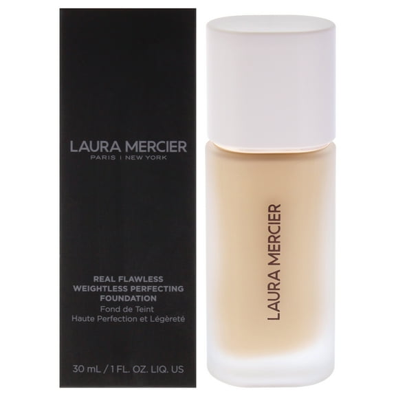 Laura Mercier Real Flawless Weightless Perfecting Foundation - 2W2 Warm Linen , 1 oz Foundation