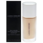 كريم أساس لورا ميرسييه Real Flawless Weightless Perfecting Foundation - 2N2 Linen، 1 أونصة