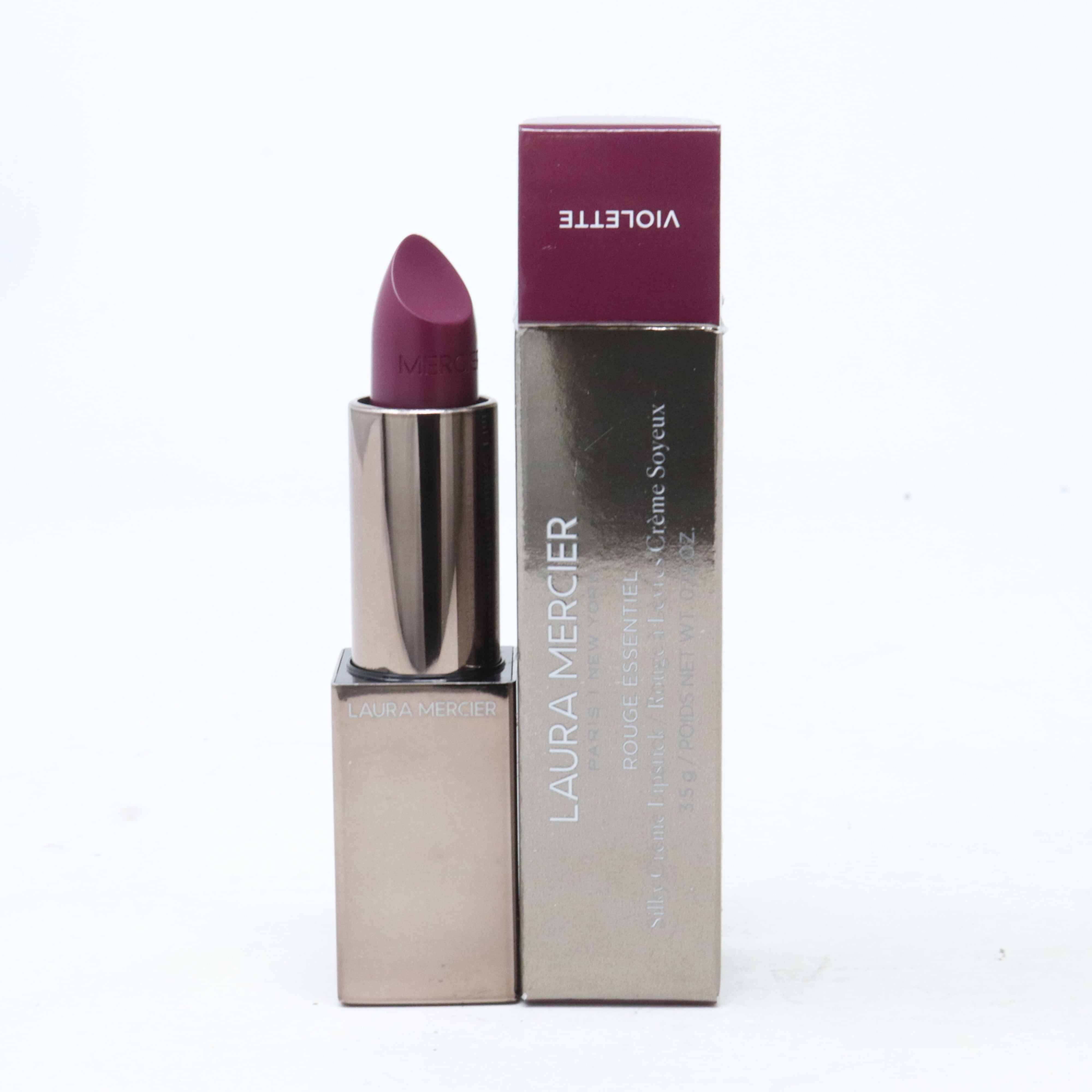 ローラメルシエ LAURA MERCIER Rouge Essentiel Silky Creme Lipstick, High-Impact