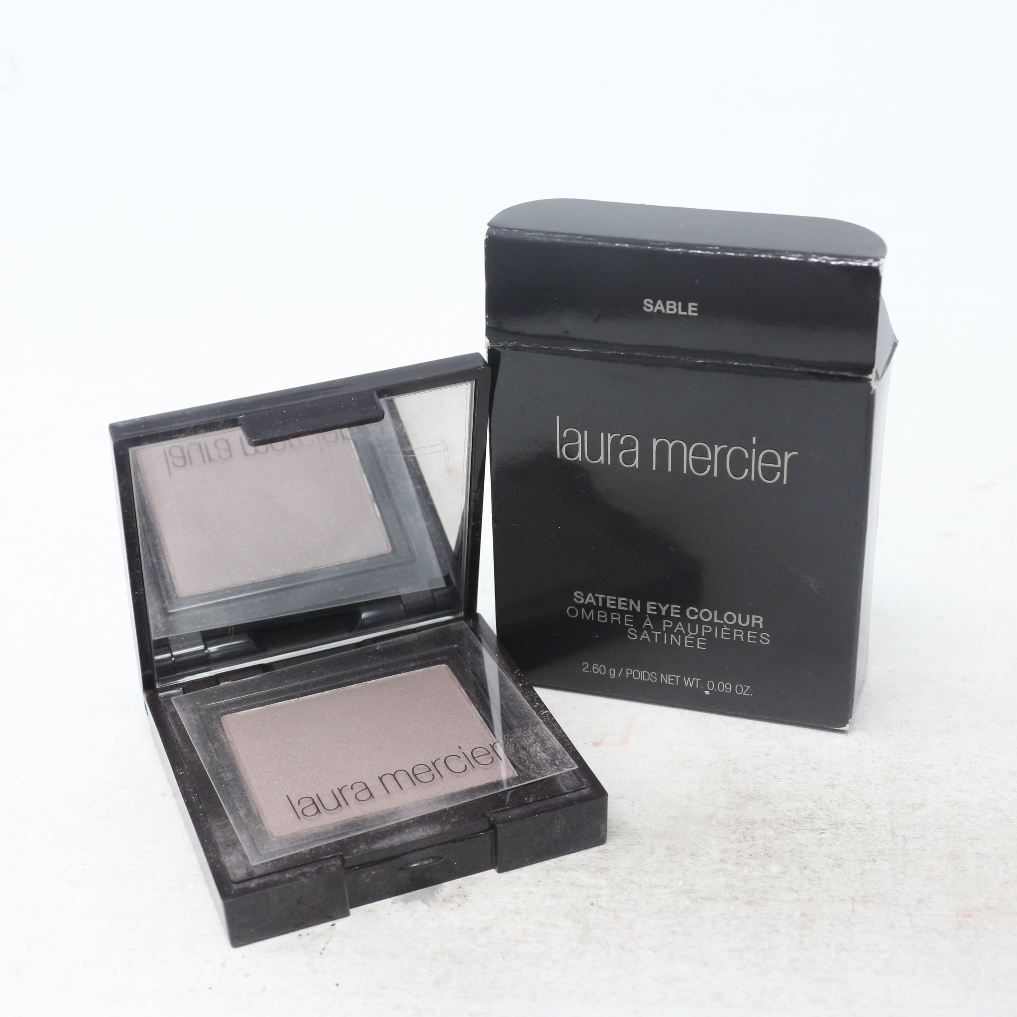 Laura Mercier Sateen Eye Colour - Sable (Grey Taupe) 0.1oz (2.6g)