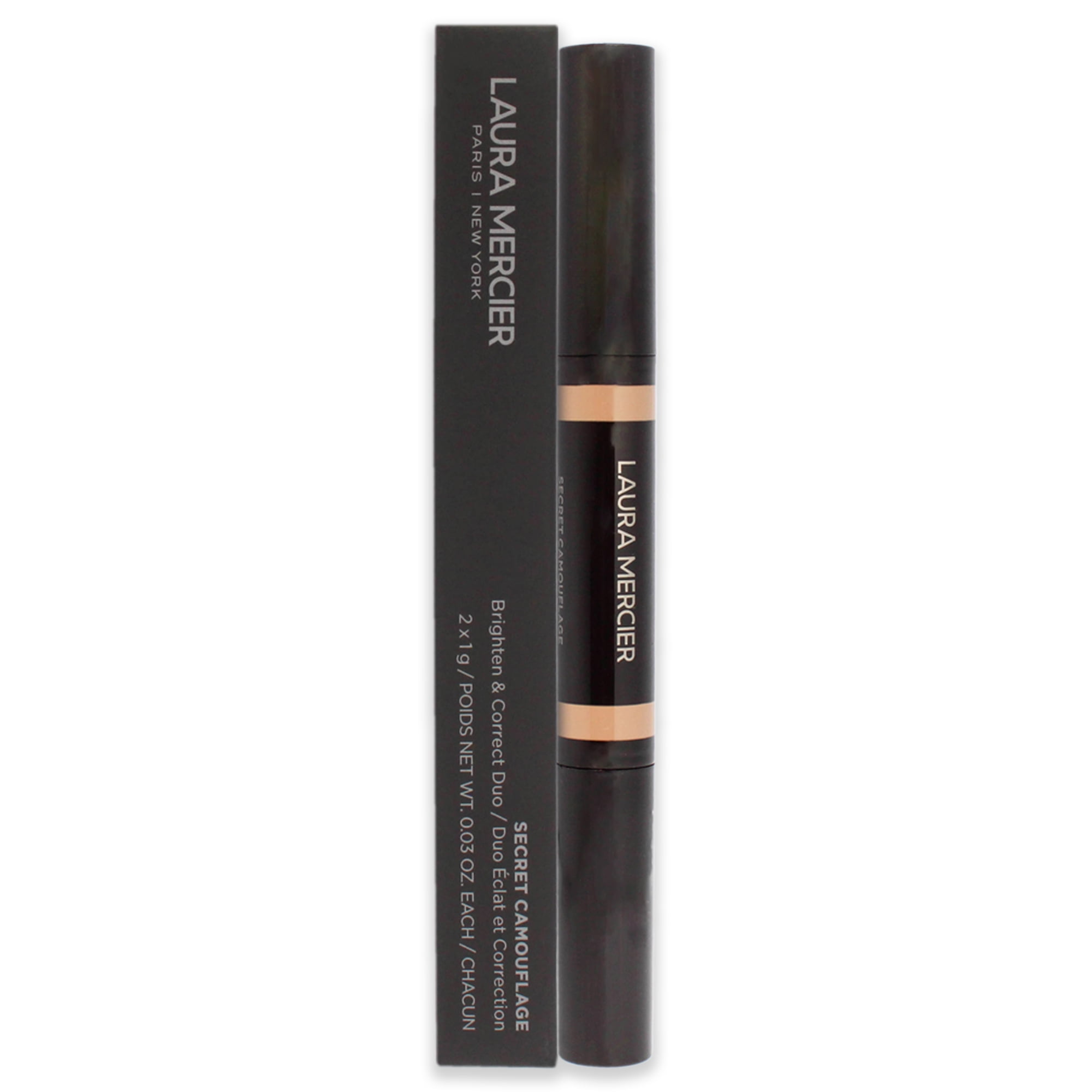 Laura Mercier Secret Camouflage Concealer Duo Stick - 2C Light with Cool Undertones, 2 x 0.3 oz Concealer