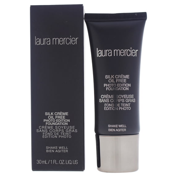 Laura Mercier Silk Creme Oil Free Photo Edition Foundation - Suntan 1oz (30ml)