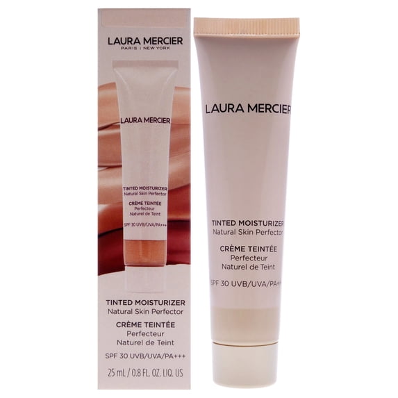Laura Mercier Tinted Moisturizer Natural Skin Perfector Mini SPF 30 - 0W1 Pearl , 0.8 oz Foundation