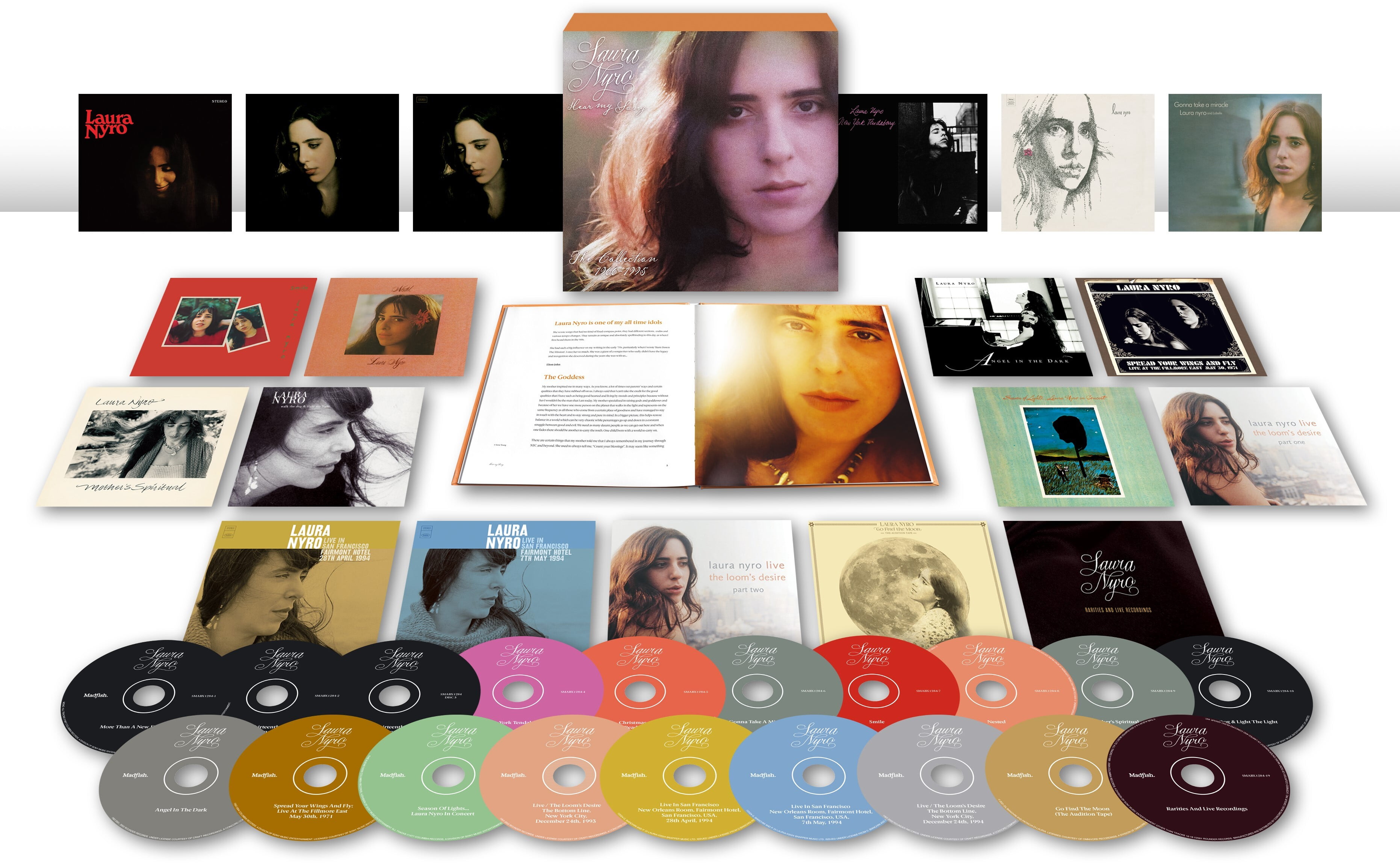 Laura Nyro - Hear My Song: The Collection 1966-1995 - 19CD Deluxe Box Set - Music & Performance - CD