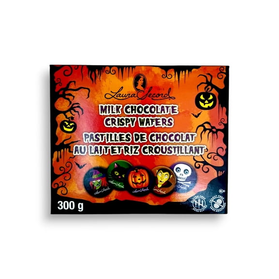 Laura Secord Halloween Milk Chocolate Crispy Wafers, 300g/10.6 oz.