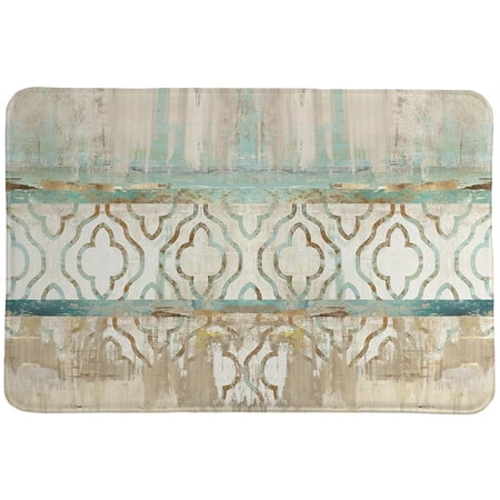 Laural Home Ancient Empire Memory Foam Rug 21x34