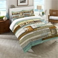 thumbnail image 1 of Laural Home  Beach Words Comforter Twin, 1 of 2