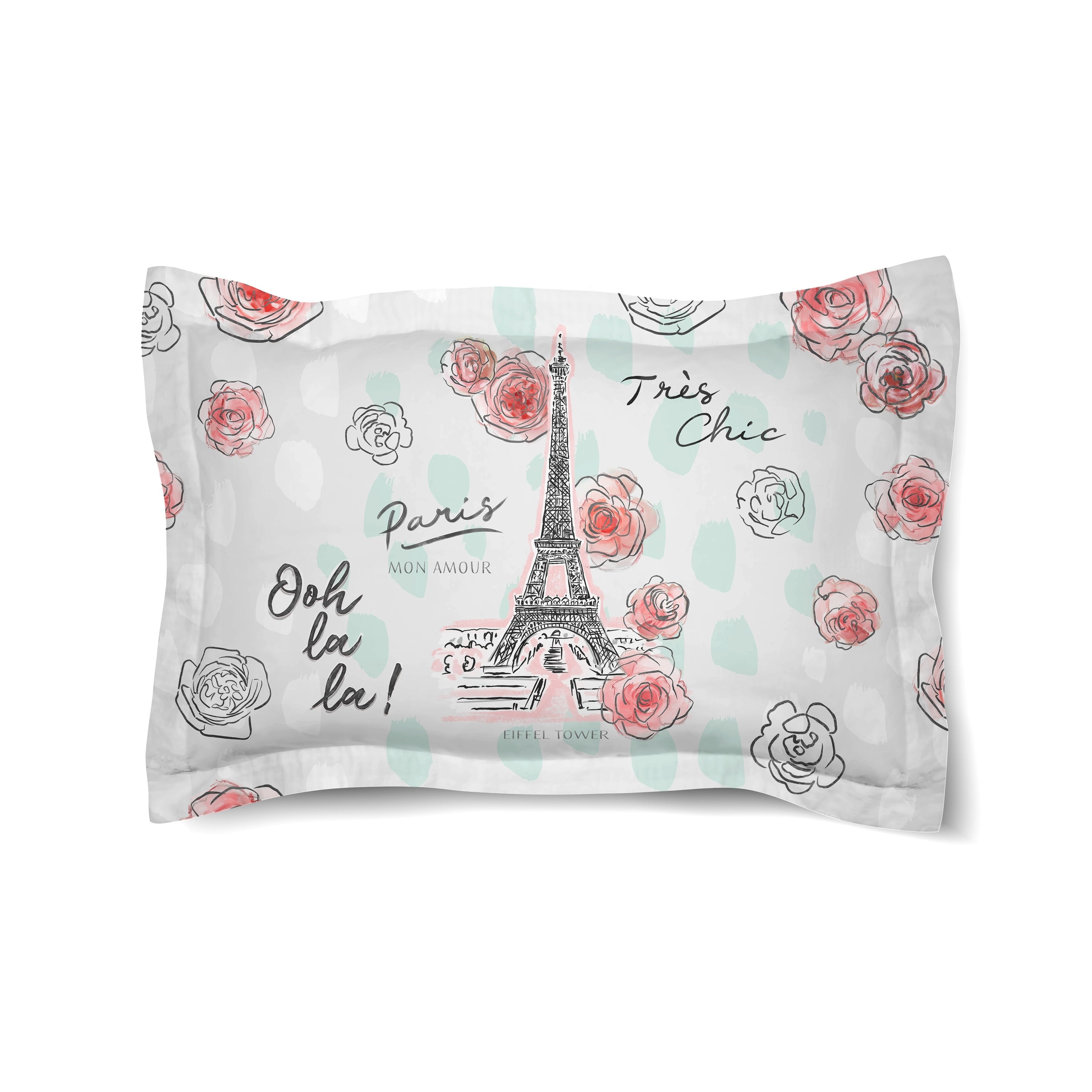 Parisian Dream Microsuede Standard Pillow Sham