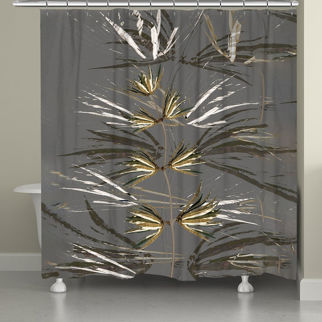 Laural Home Smoky Sparks Shower Curtain
