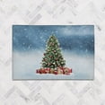 thumbnail image 1 of Laural Home Snowy Tree Chenille Accent Rug 2' x 3' 2' x 3', 1 of 2