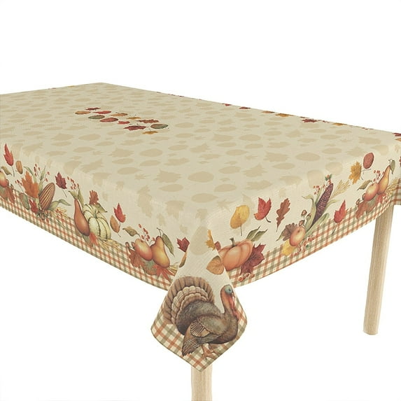 Laural Home Thanksgiving Harvest Tablecloth